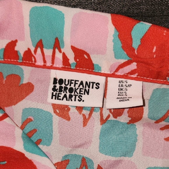 Playful Lobster Print Women's Pajama Set - Picture 5 of 5